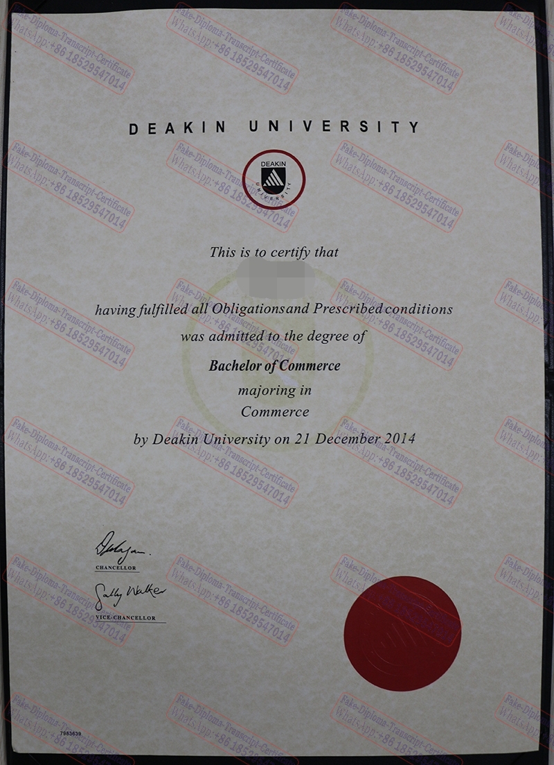 How Buy Fake Deakin University Certificate