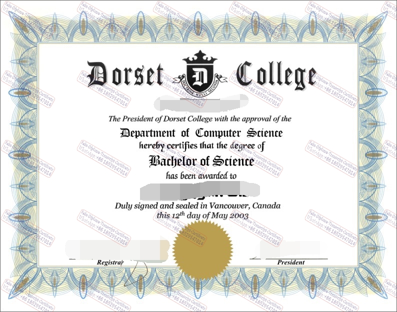 How Buy Fake Dorset College Diploma