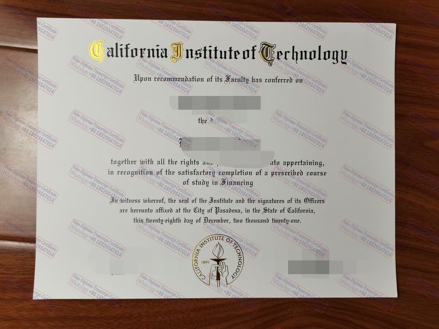 How Buy Fake How Buy Fake California Institute of Technology Certificate Diploma