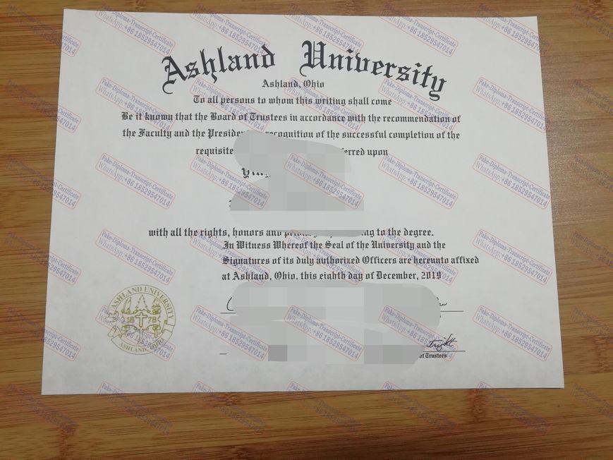 How Buy Fake How to order fake Ashland University Diploma Degree