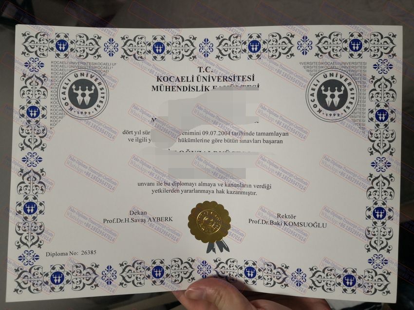 How Buy Fake Kocaeli University Diploma