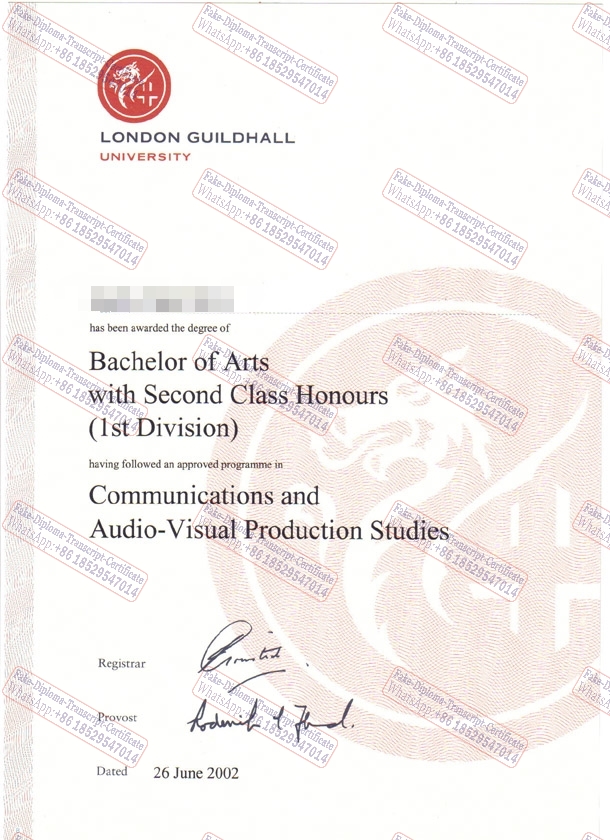 How Buy Fake London Guildhall University Diploma