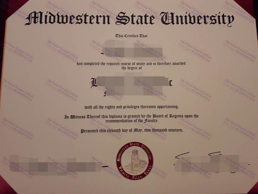 How Buy Fake Midwestern State University Certificate