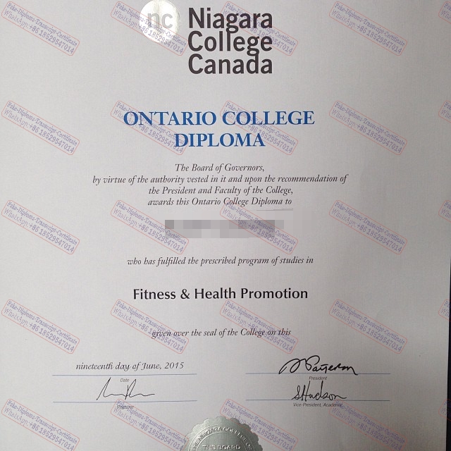 How Buy Fake Niagara College Diploma