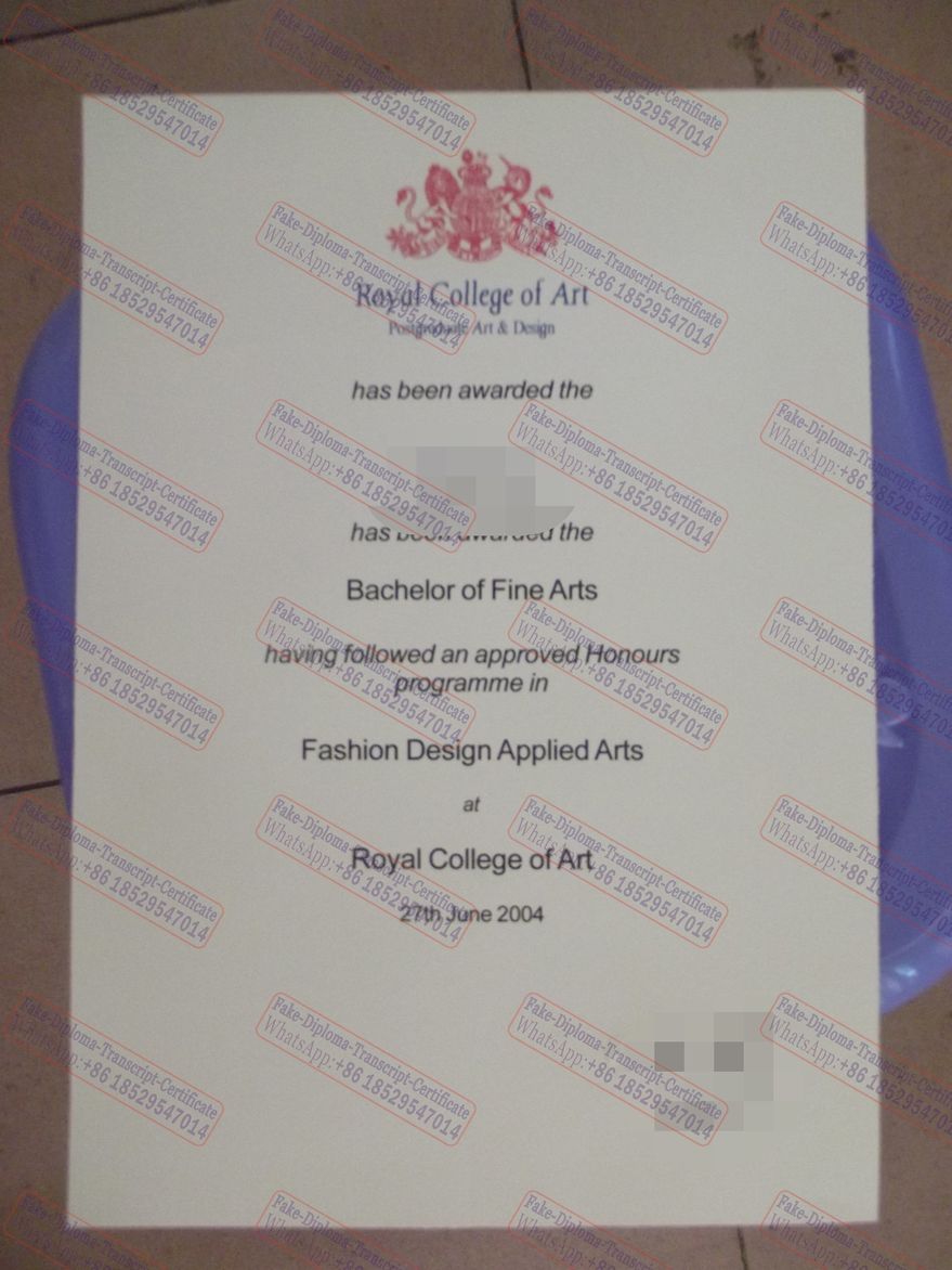 How Buy Fake Royal College of Art Diploma