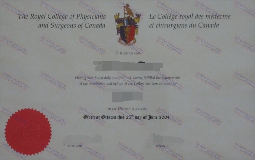 How Buy Fake Royal College of Physicians and Surgeons of Canada Certificate