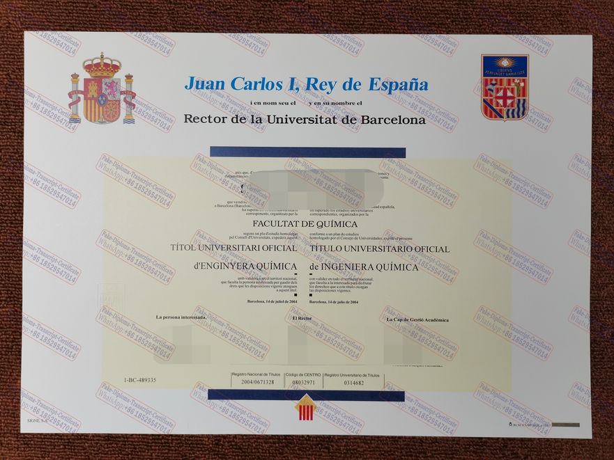 How Buy Fake Universitat de Barcelona Certificate