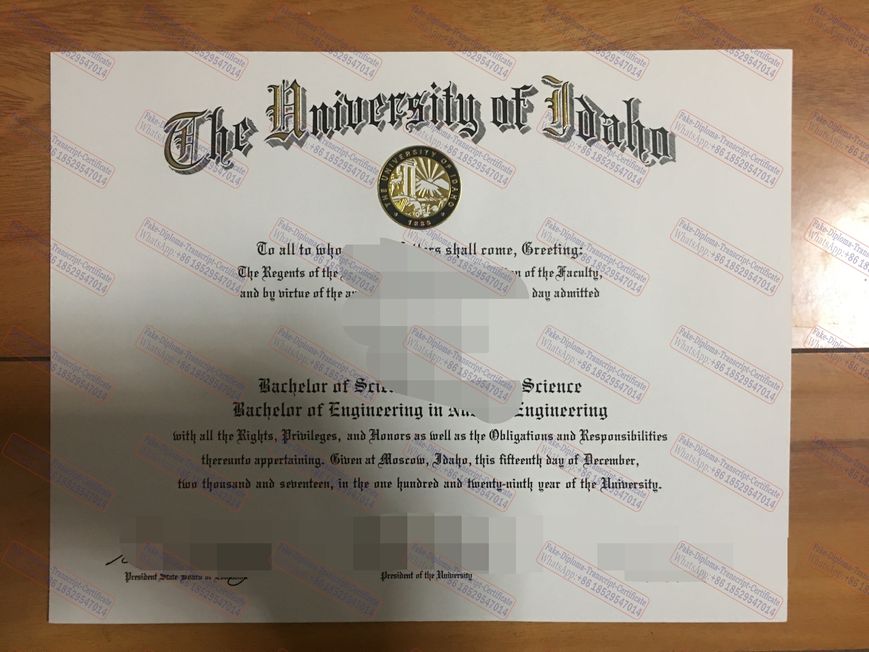 How Buy Fake University of Idaho Certificate