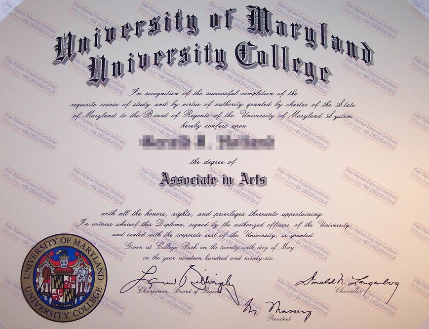 How Buy Fake University of Maryland University College Certificate