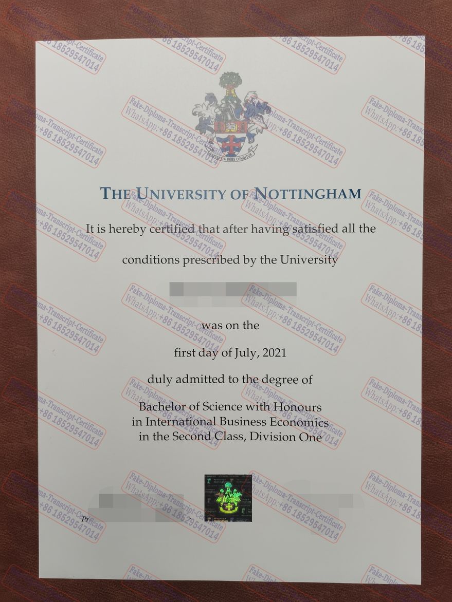 How Buy Fake University of Nottingham Degree