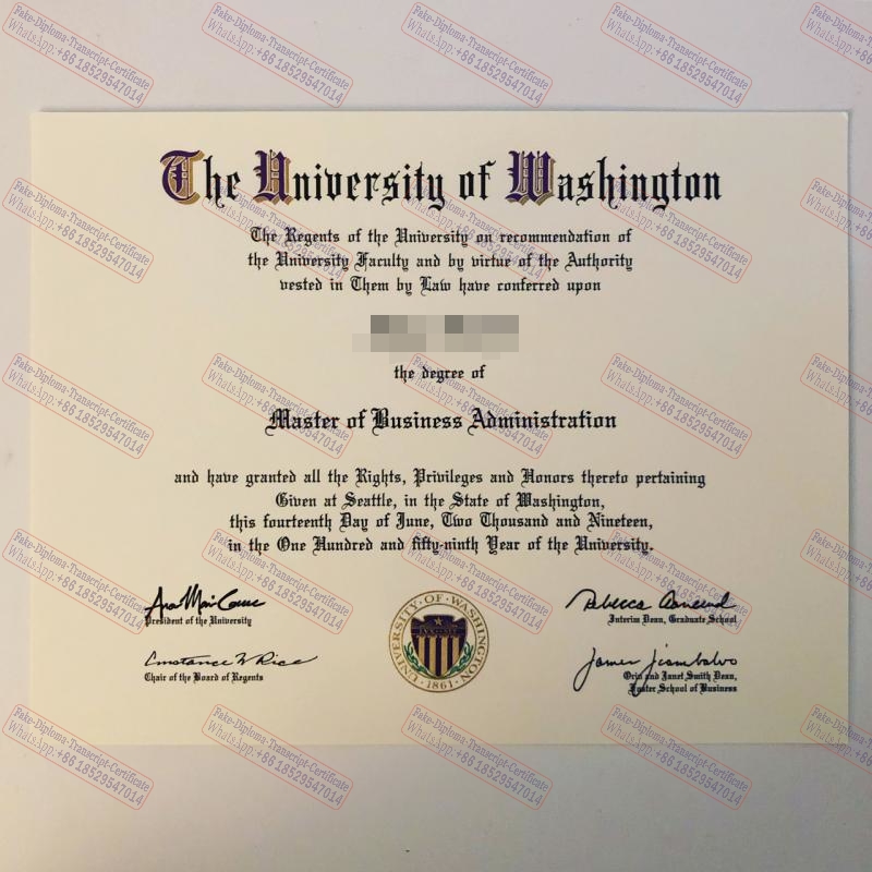 How Buy Fake University of Washington, Seattle Certificate