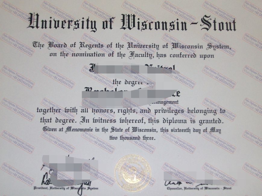 How Buy Fake University of Wisconsin Stout Degree