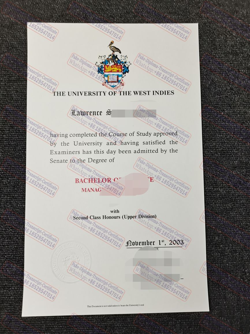 How Buy Fake University of the West Indies Diploma