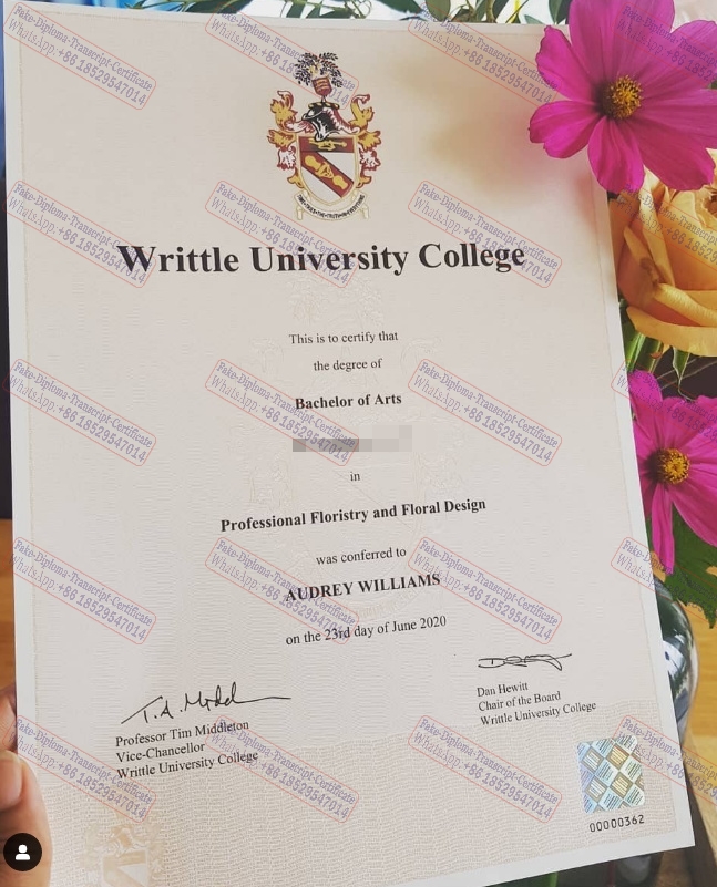 How Buy Fake Writtle University College Diploma