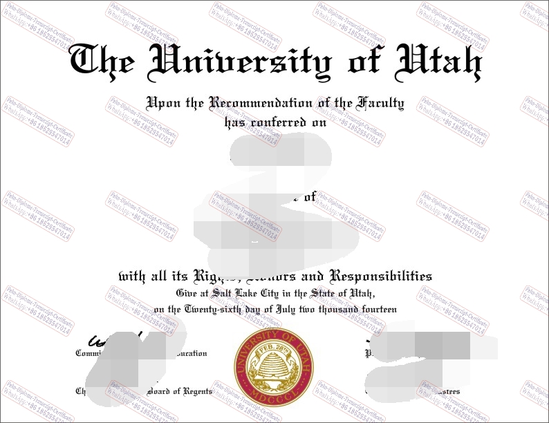 How Buy Fake the University of utah Diploma