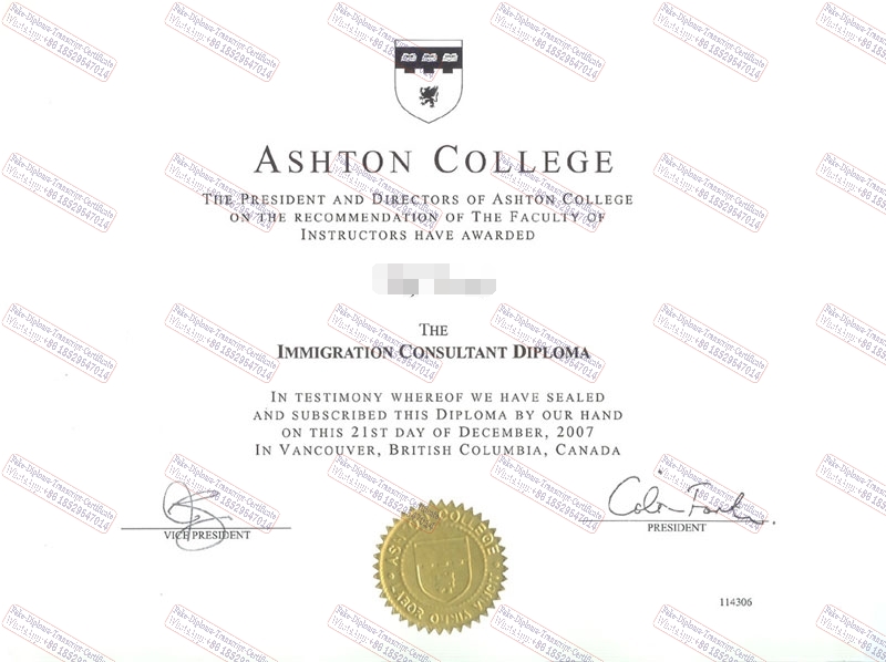 How to buy fake Ashton College Degree