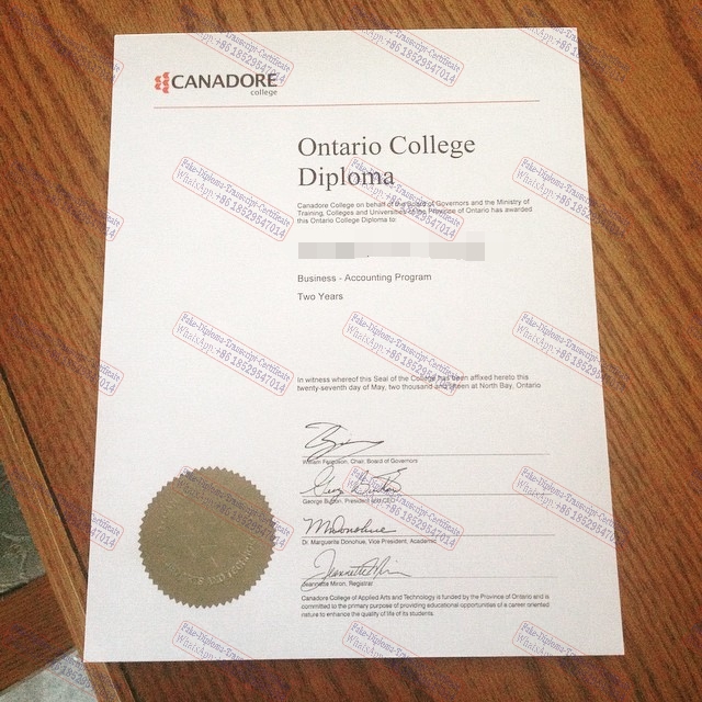 How to buy fake Canadore College Degree