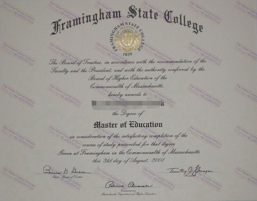 How to buy fake Framingham State College Diploma