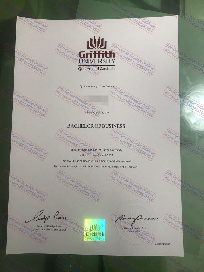 How to buy fake Griffith University Certificate