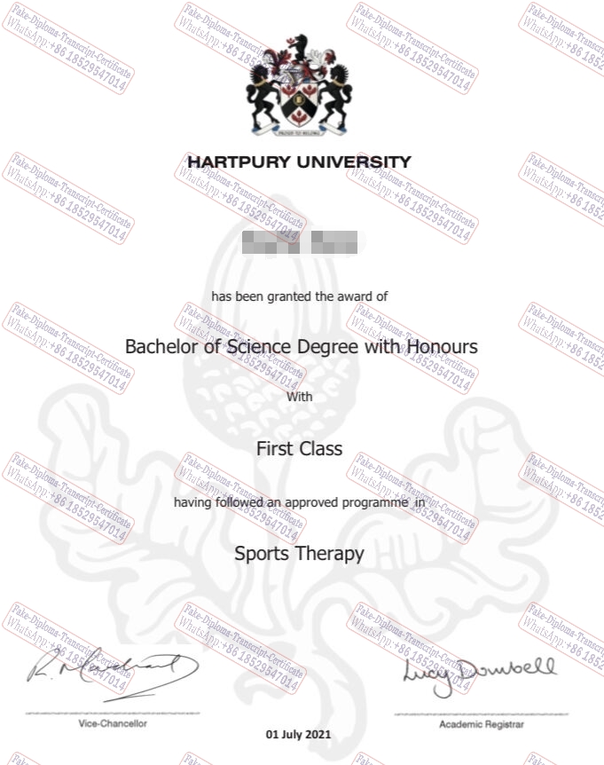 How to buy fake Hartpury University Certificate