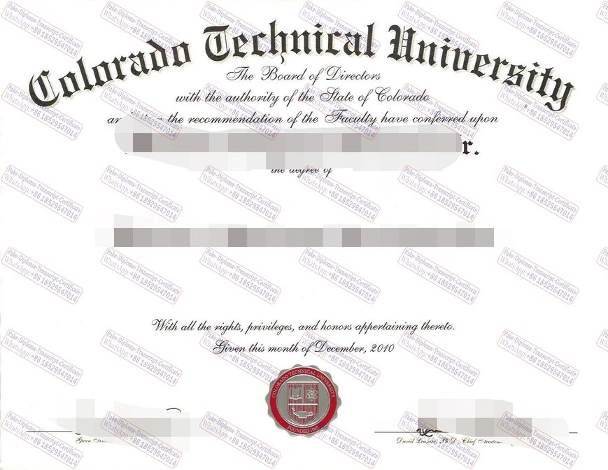 How to buy fake How to create fake Colorado Technical University Diploma Diploma