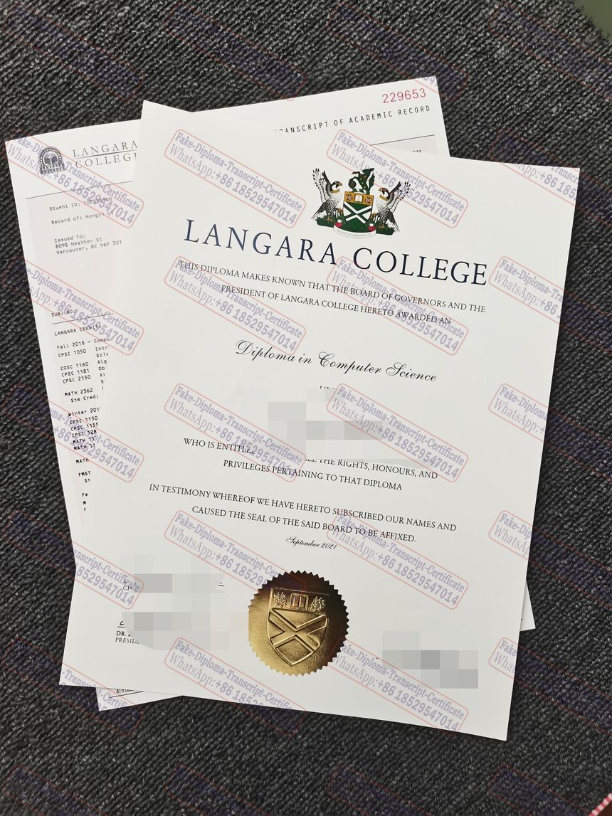 How to buy fake Langara College Certificate