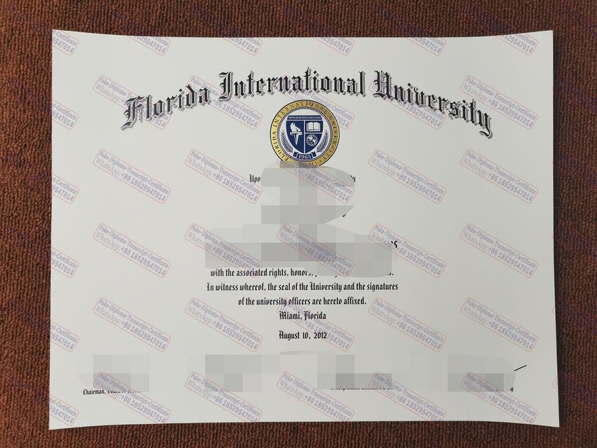 How to buy fake Make fake Florida International University Diploma Degree