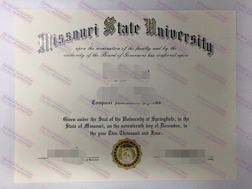 How to buy fake Missouri State University Degree