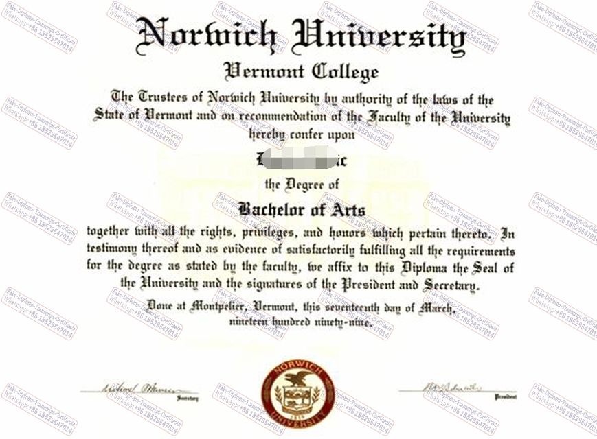 How to buy fake Norwich University Degree