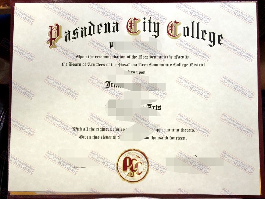 How to buy fake Pasadena City College Diploma