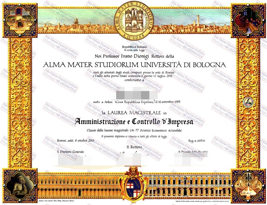 How to buy fake University of Bologna Certificate