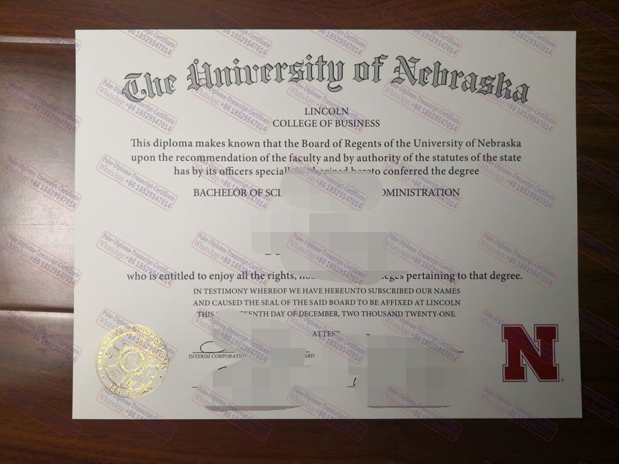 How to buy fake University of Nebraska Lincoln Certificate