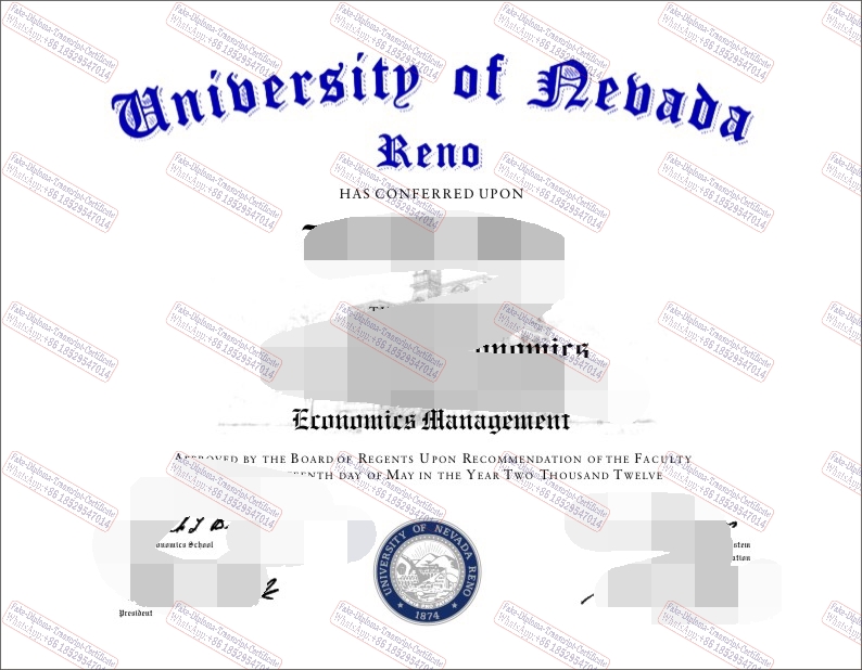 How to buy fake University of Nevada, Reno Certificate