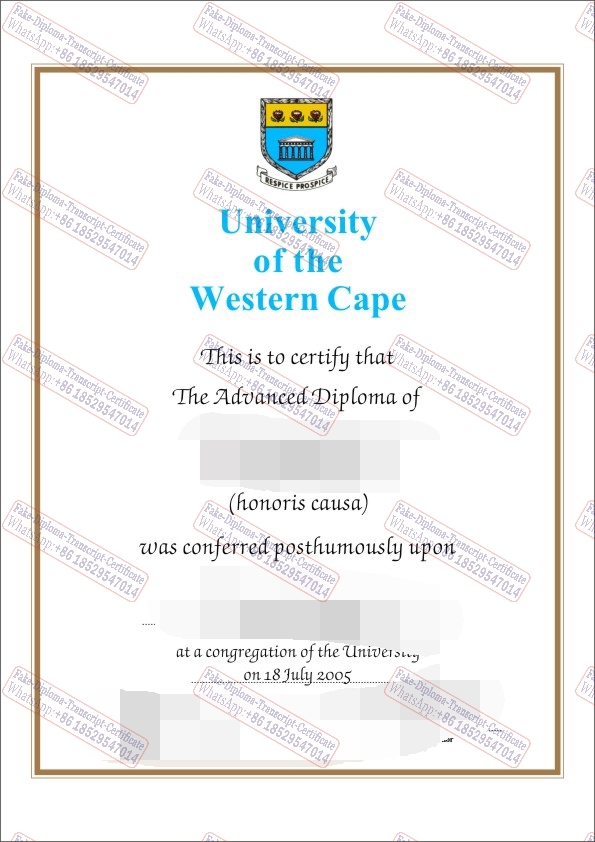 How to buy fake University of the Western Cape Degree