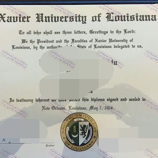 How to buy fake Xavier University of Louisiana Certificate