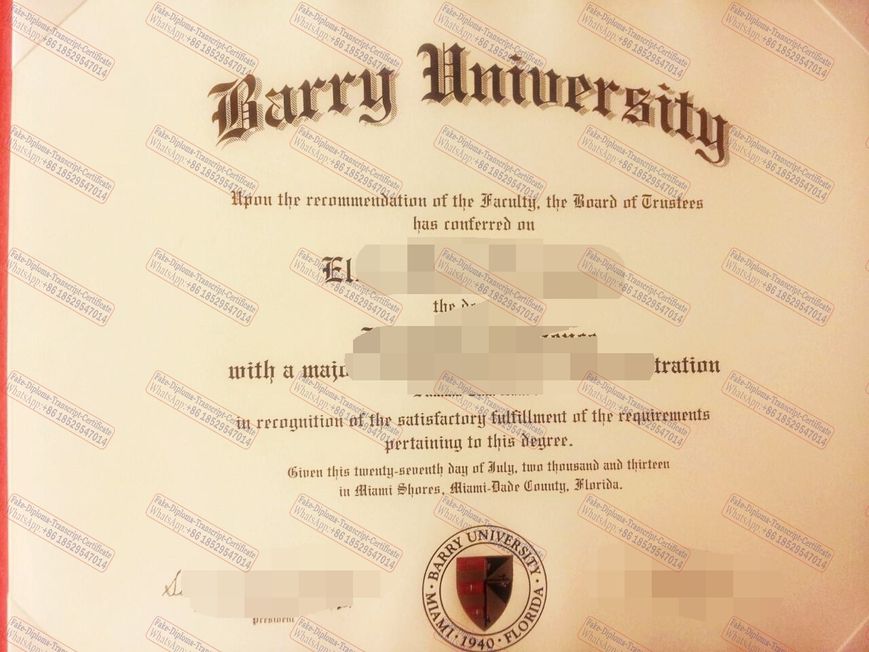 How to create fake Buy fake Barry University Diploma Diploma