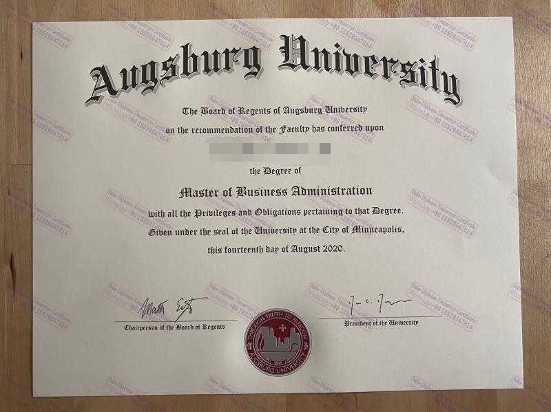 How to create fake How to create fake Augsburg University Certificate Degree