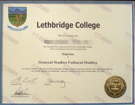 How to create fake Lethbridge College Diploma