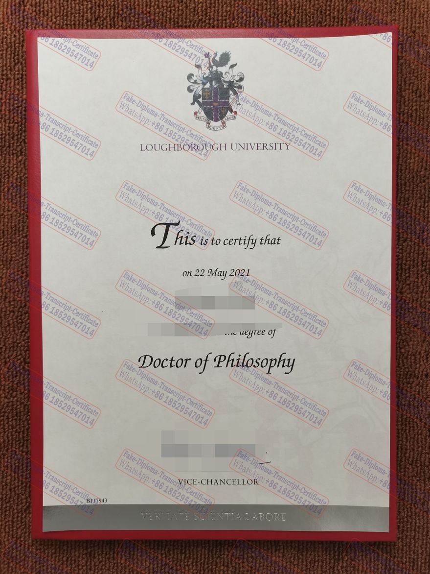 How to create fake Loughborough University Diploma