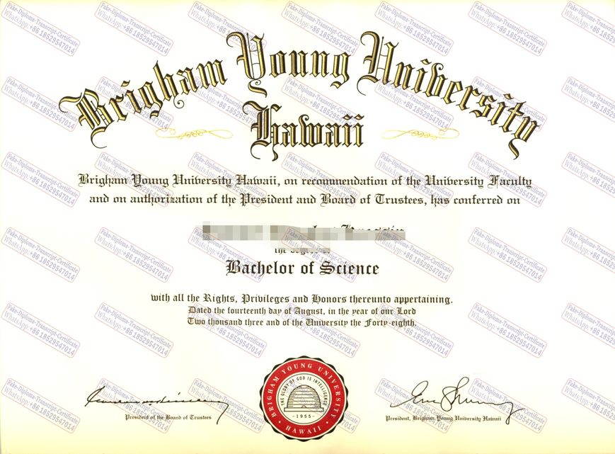 How to create fake Make fake Fake Brigham Young University Hawaii Degree Diploma Diploma