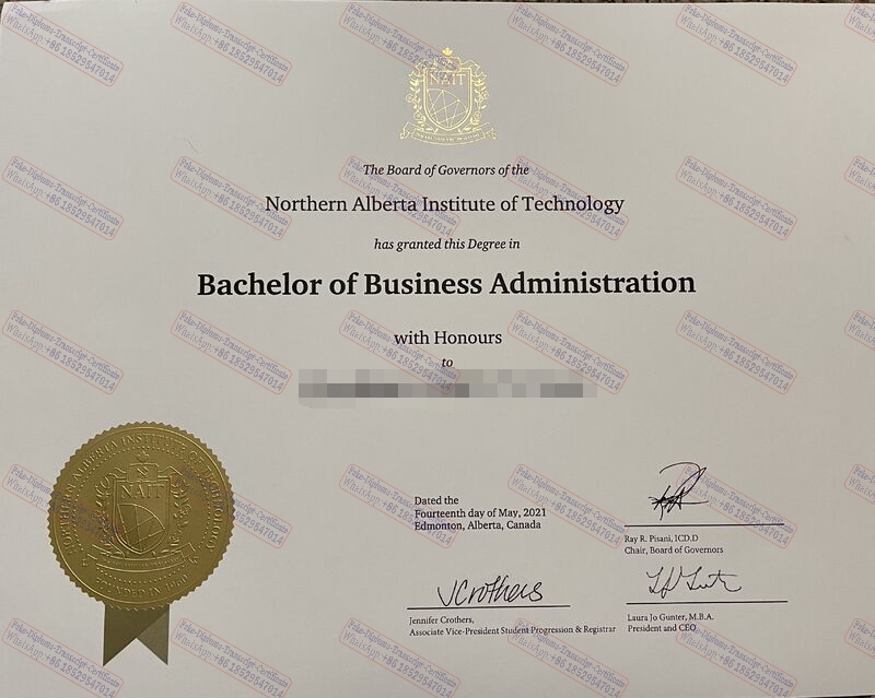 How to create fake Northern Alberta Institute of Technology Degree