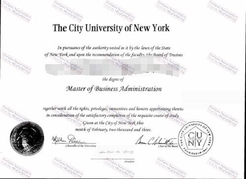 How to create fake The City University of New York，CUNY Degree