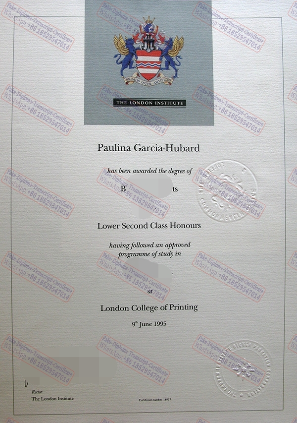 How to create fake The Lodon Institute Certificate