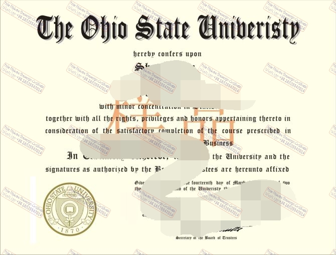 How to create fake The Ohio State University Degree