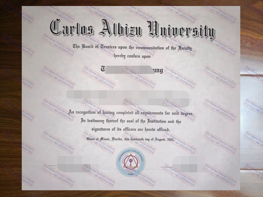 How to create fake The steps to buy fake Carlos Albizu University Certificate Certificate