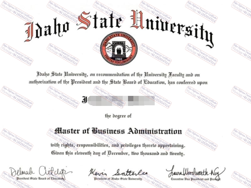 How to create fake The steps to buy fake Idaho State University Degree Degree