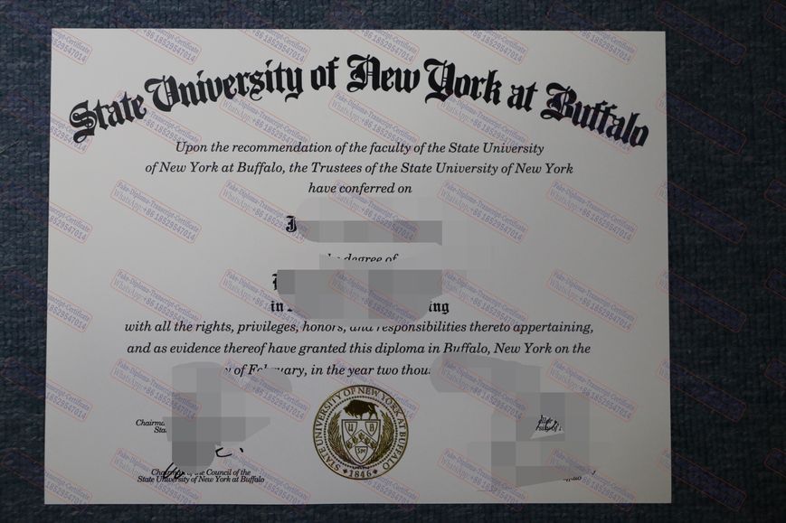 How to create fake University at Buffalo Certificate