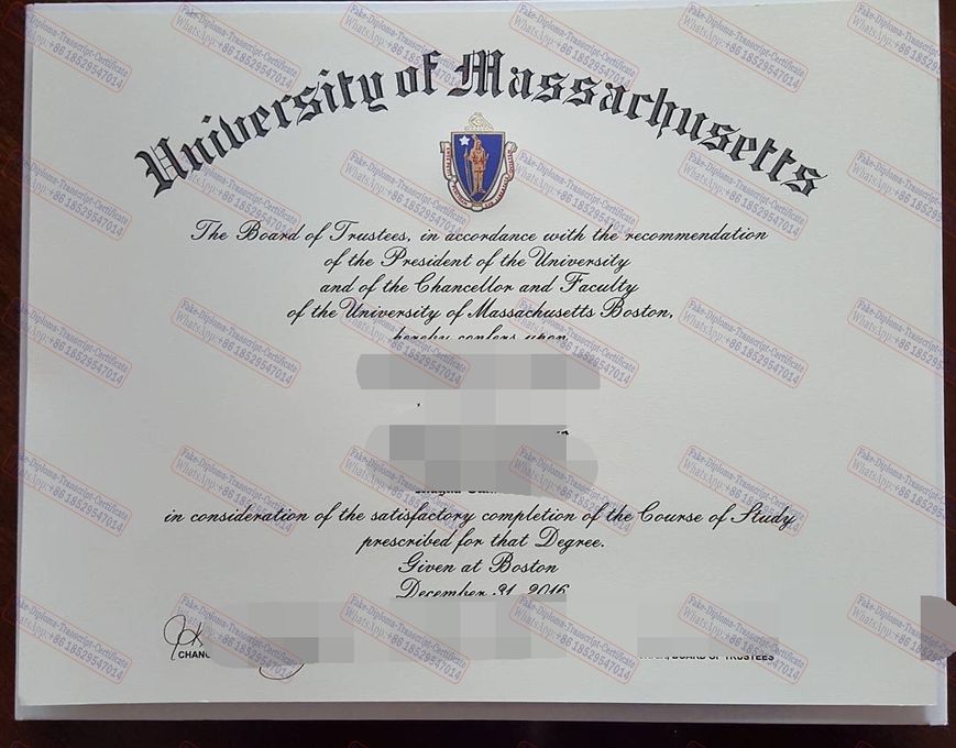 How to create fake University of Massachusetts Diploma