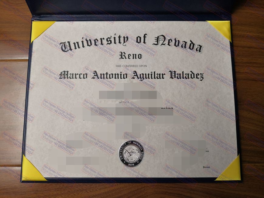 How to create fake University of Nevada Diploma