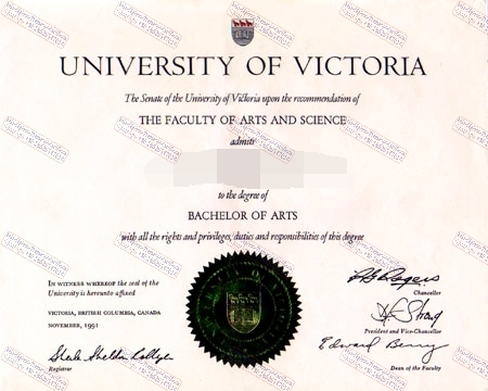 How to create fake University of Victoria Degree